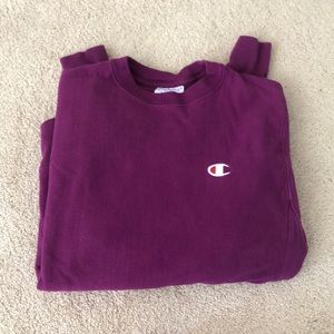 this is a champion crew neck